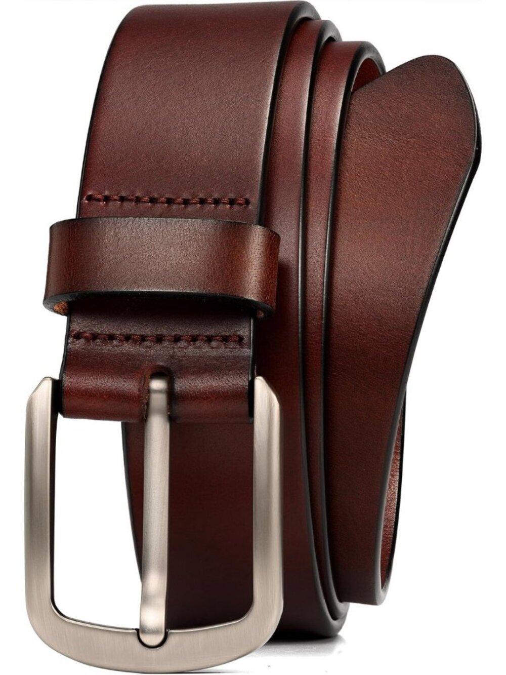 Premium 1.5" Full Grain Leather Belt for Men - 100% Italian Craftsmanship